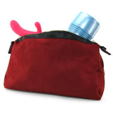 Tallulah Toy Case in Cinnabar Microsuede