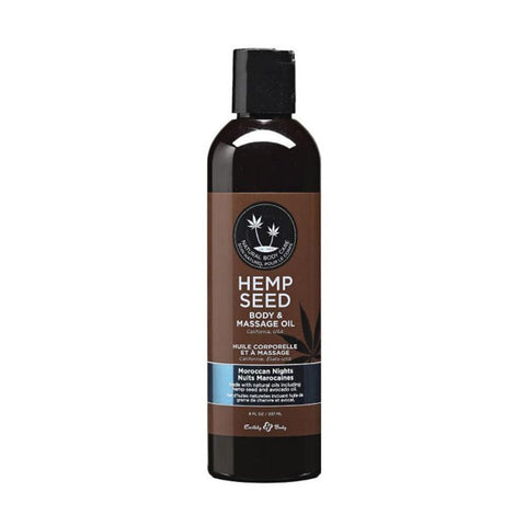 Hemp Seed Massage & Body Oil 2oz/60mL in Moroccan Nights