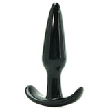 Jelly Rancher Smooth T-Plug in Black