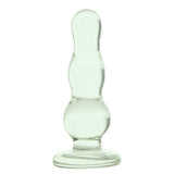 4" Glass Butt Plug