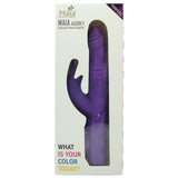 Audrey Silicone Pearl Rabbit Vibe in Neon Purple