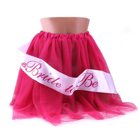 Bride-To-Be Tutu in Pink