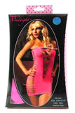 Pink Seductress Tube Dress in OS