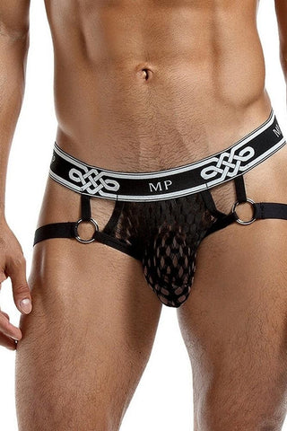 Peep Show Jock with Ring Details in L/XL