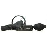 Maxx Men Inflatable Vibrating Ripple Plug in Black