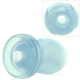 TitanMen The Hollow Open Tunnel Plug in Clear