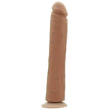 The Realistic 12 Inch UR3 Vac-U-Lock Cock in Brown