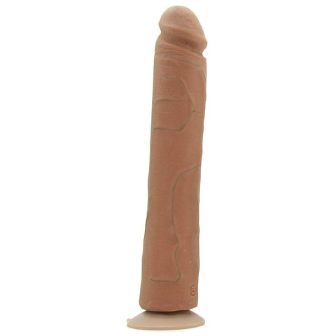 The Realistic 12 Inch UR3 Vac-U-Lock Cock in Brown