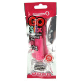 Go Stix Super-Slim Vibrating Ring in Strawberry