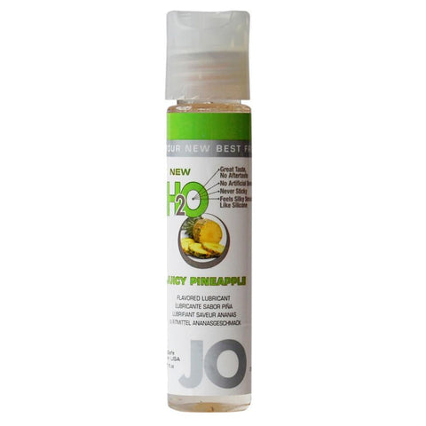 H2O Juicy Pineapple Flavored Lubricant in 1oz/30ml