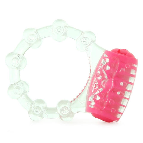 Color Pop Quickie Vibrating Cock Ring in Pink