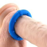 Posh Silicone Love Rings in Blue