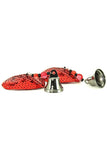Red Heart Sequinned Nipple Covers with Bells
