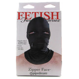 Fetish Fantasy Zipper Face Hood