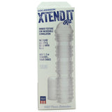 XTend It Ribbed UR3 Penis Extension Kit in Frost
