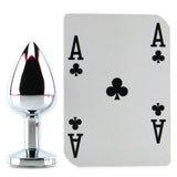Master Series Lucent Steel Anal Plug