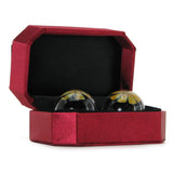 CyberGlass Ben Wa Balls in Yellow Blossom
