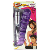 Frisky Double Finger Banger G-Spot Glove in Purple