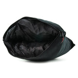 Decor Stashe Pillow in Velvish Black