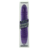 Neon Ribbed Rocket Vibe in Purple
