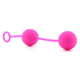 Posh Silicone "O" Balls in Pink