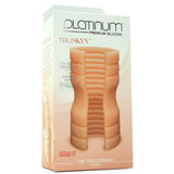 TRUSKYN The Tru Stroke Ribbed Stroker in Flesh Tone