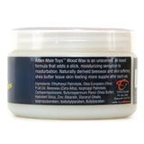 Wood Wax Masturbation Cream with Shea Butter in 4.4oz/124g