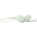 Eve Vibrating Silicone Beads in White
