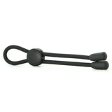 Mack Tuff Adjustable Silicone Cock Tie in Black