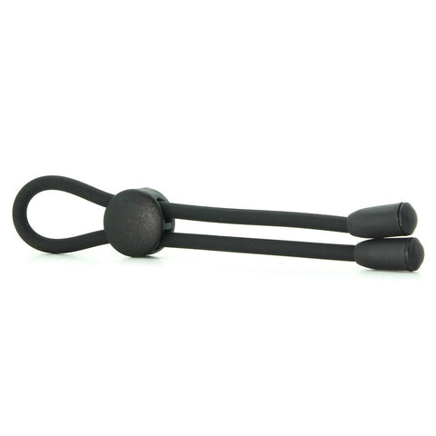 Mack Tuff Adjustable Silicone Cock Tie in Black