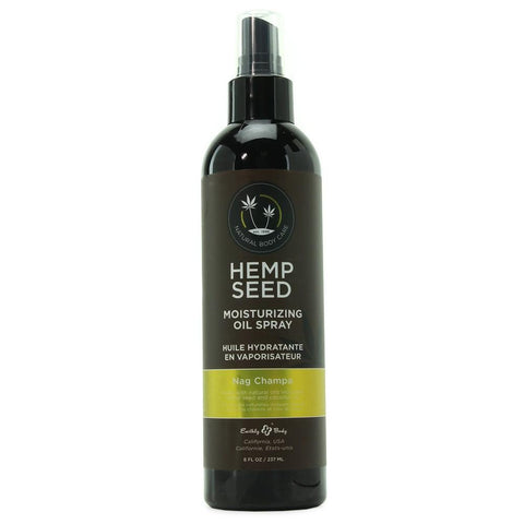 Hemp Seed Glow Oil Skin Spray 8oz/237mL in Nag Champa