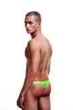 Green Low Rise Thong in L/XL