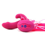 Mood Strapping Silicone Dual Strap On Vibe in Pink