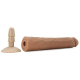 The Realistic 12 Inch UR3 Vac-U-Lock Cock in Brown