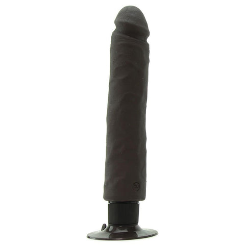 The Realistic Vibrating 10 Inch UR3 Cock in Black