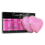 Crazy Girl Mini Hearts Warming Body Massagers