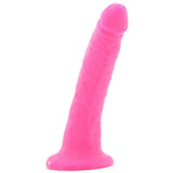 Neon Slim 7 Dildo in Pink